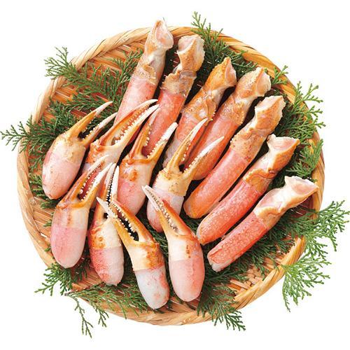 生ずわいがに爪＆爪下ポーションセット（計６００ｇ）[代引不可]