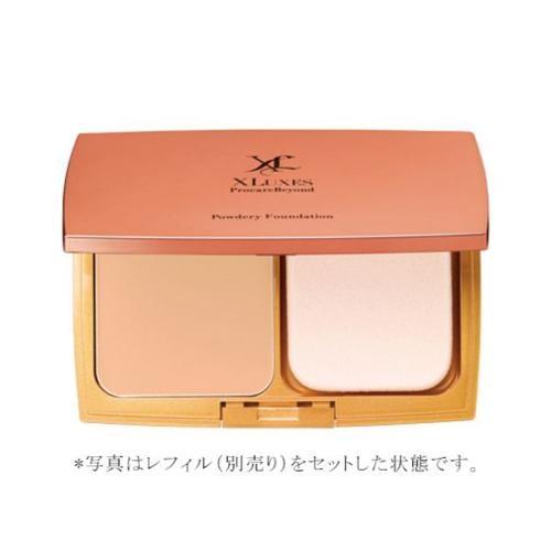 エックスワン(X-one) XLUXES パウダリーファンデーション専用ケース パフ付 プロケアビヨ...