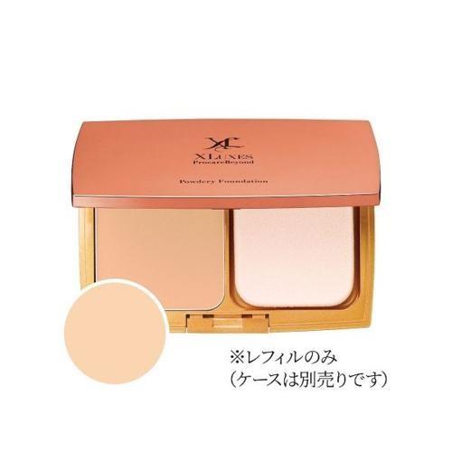 エックスワン(X-one) XLUXES パウダリーファンデーション プロケアビヨンド ライトオーク...