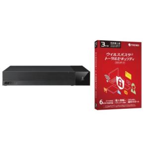 バッファロー(BUFFALO) HD-SQS6U3-A HDD 6TB + ウイルスバスター トータルセキュリティ STD 3年版 同時購入用｜eccurrent