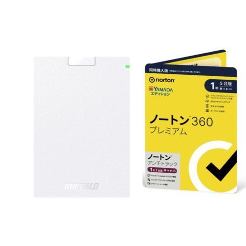 HD-PCG2.0U3-GWA 2TB + ノートン 360 プレミアム/ アンチトラック 同時購入...