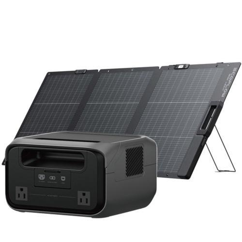 エコフロー(EcoFlow) EcoFlow RIVER 3 Plus + 160W Lightwe...