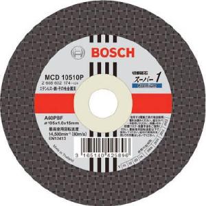 ボッシュ(BOSCH) MCD10510P/10 切断砥石 スーパー1P10枚｜eccurrent