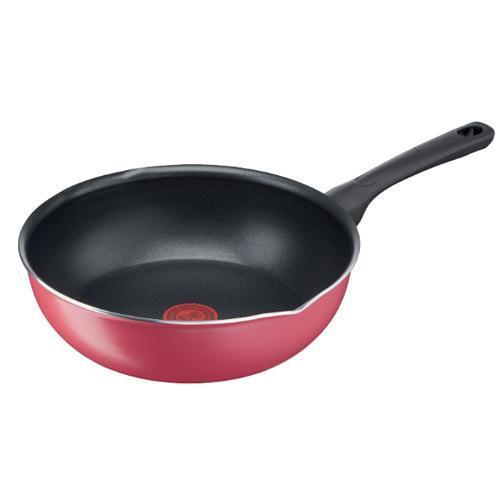 ティファール(T-fal) B55977 クランベリーレッド マルチパン 26cm