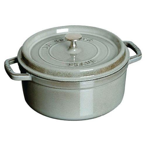 ストウブ(staub) ピコ ココット ラウンド IH対応 両手鍋 16cm 40509-479(グ...