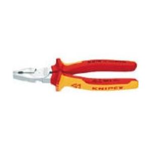 クニペックス(ＫＮＩＰＥＸ) 0206-180 1000V絶縁強力型ペンチ 180mm