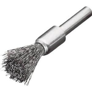 ＬＥＳＳＭＡＮＮ 451141 軸付エンド型ブラシ 鋼線0.2 Φ12