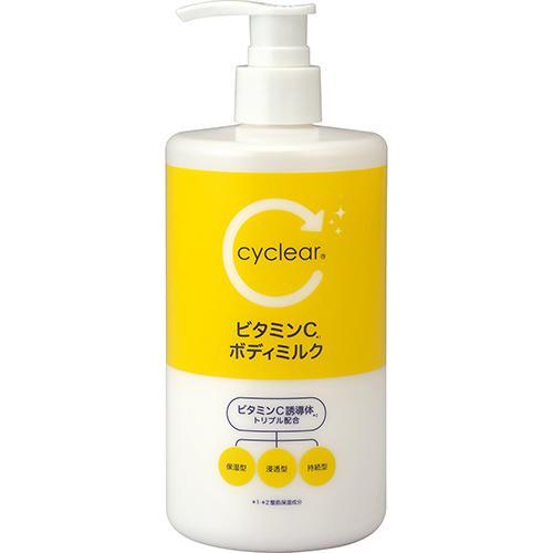熊野油脂 cyclear ビタミンCボディミルク 400ml