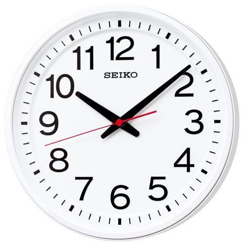 セイコー SEIKO KX236W オフィスタイプ 電波掛け時計 KX236W