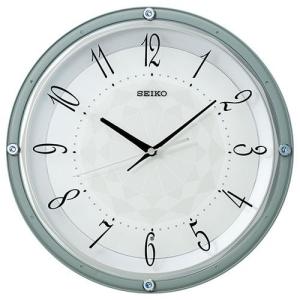 RHYTHM(リズム) 4MY861-006 茶メタリック色光沢仕上 白 電波掛け時計