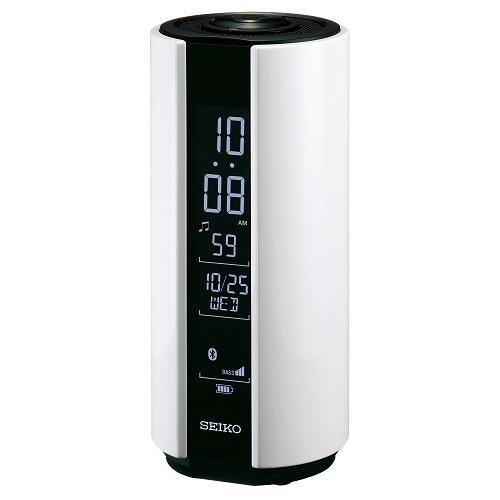 セイコー(SEIKO) SS201W 白 マルチサウンドクロック 充電式スピーカークロック