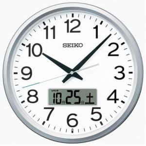 セイコー(SEIKO) PT202S(銀色メタリック塗装) 電波掛け時計｜eccurrent