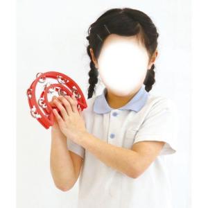 アーテック ダンスタンバリン 中 赤 6874の詳細画像1