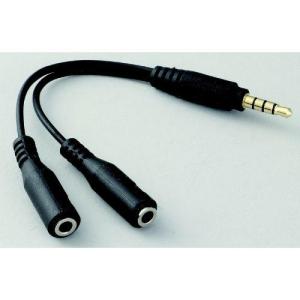 アーテック オーディオ分配ケーブル イヤホン＋マイク用 91686
