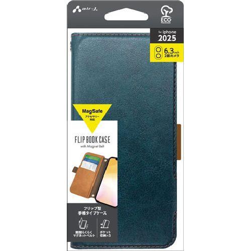 エアージェイ(air-j) AC-P25-PB-BL ブルー iPhone 17用 MagSafeア...