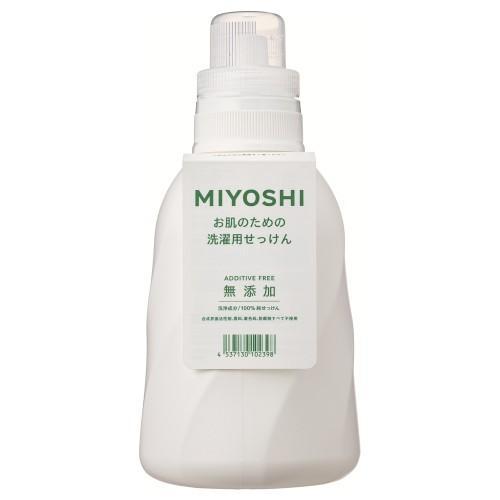 ミヨシ石鹸 356393 MIYOSHIお肌のための洗濯せっけん1100ML
