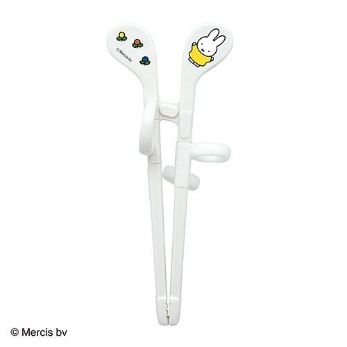 エジソン KJ1033010 ホワイト 1.5歳ごろ〜 エジソンのお箸mini miffy 左手用