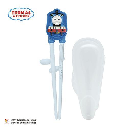 エジソン KJ1033123 ブルー 2歳ごろ〜就学前 エジソンのお箸I ケース付 トーマスのマスコ...