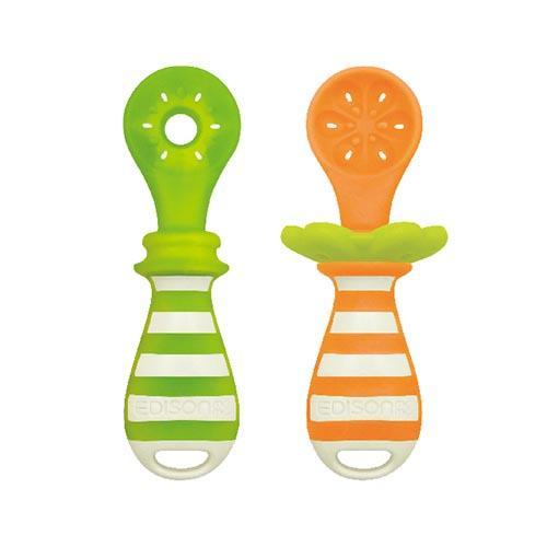 エジソン KJ261 オレンジ&amp;キウイ 5〜8ヶ月ごろ はじめて使うスプーン