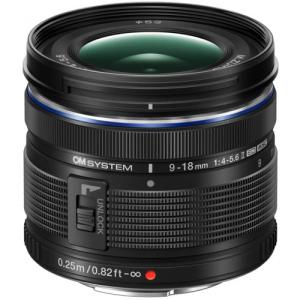 OM SYSTEM M.ZUIKO DIGITAL ED 9-18mm F4.0-5.6 II マイクロフォーサーズ用 広角レンズ｜eccurrent