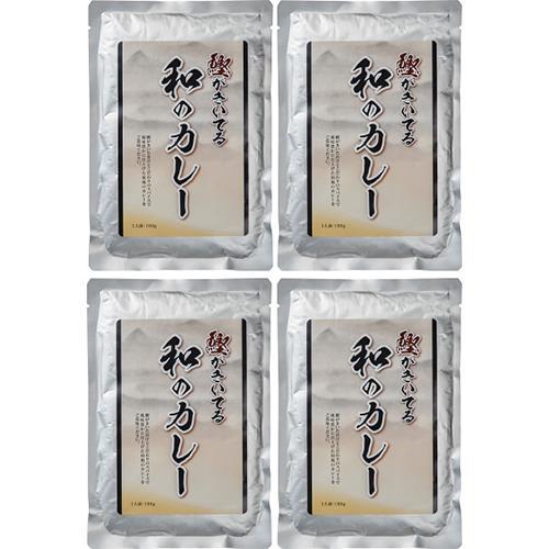 鰹がきいてる和のカレー（４食）[代引不可]