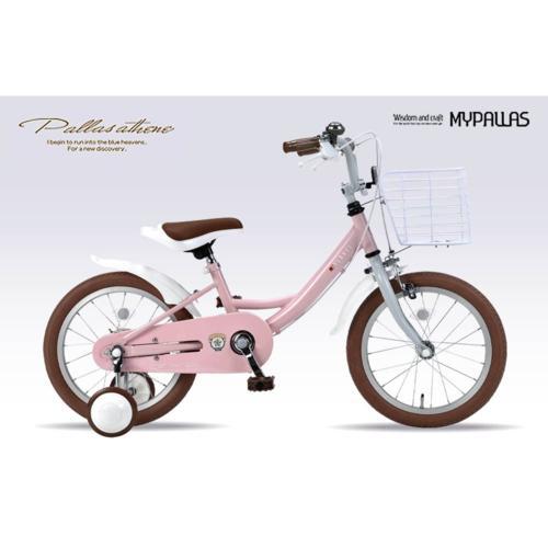マイパラス(My pallas) MD-16-SB ストロベリー 子供用自転車16・補助輪付 男女兼...