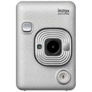 富士フイルム(FUJIFILM) チェキ instax mini LiPlay(ストーンホワイト) ...