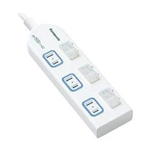 パナソニック(Panasonic) WHA25234WP ホワイト ザ・タップX 3個口 2m