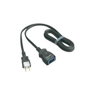 パナソニック(Panasonic) WHA4912BP ブラック 延長コードX 1個口 2m