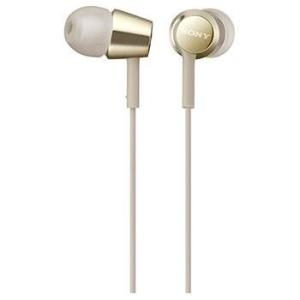 ソニー(SONY) MDR-EX155-N ゴールド 密閉型インナーイヤーレシーバー