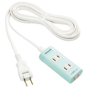 パナソニック(Panasonic) WHA2433GP グリーン ザ・タップQ 電源タップ 3個口 ...