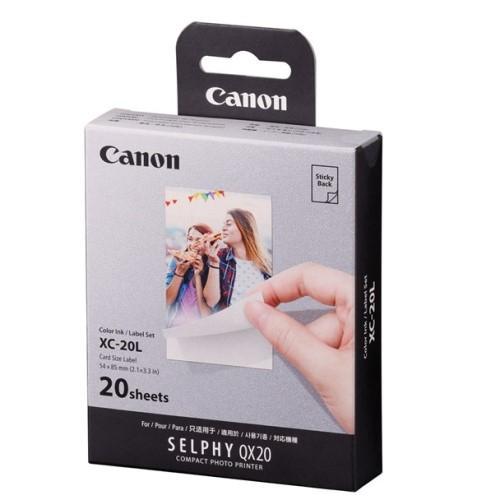 CANON(キヤノン) XC-20L カラーインク/ラベルセット カードサイズシール 20枚