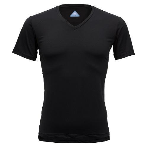 リベルタ フリーズテック 冷却 Vネックインナーシャツ MENS XLサイズ ブラック