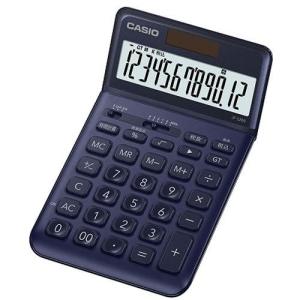 CASIO(カシオ) JF-S200-NY(ネイビー) スタイリッシュ電卓 12桁 電卓の商品画像