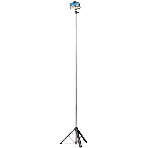 エレコム(ELECOM) P-STSRSLBK ブラック スマホ用三脚 ロングタイプ 最長160cm...