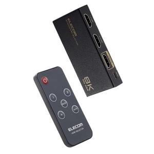 エレコム(ELECOM) DH-SW8KP21BK(ブラック) HDMI 切替器 2入力1出力 手動 / 自動｜eccurrent