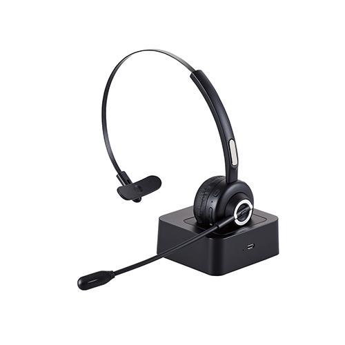 エレコム(ELECOM) LBT-HSOH14BK ワイヤレス ヘッドセット 片耳 Bluetoot...