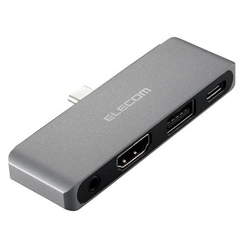 エレコム(ELECOM) DST-C25SV8 シルバー USB Type C ドッキングステーショ...