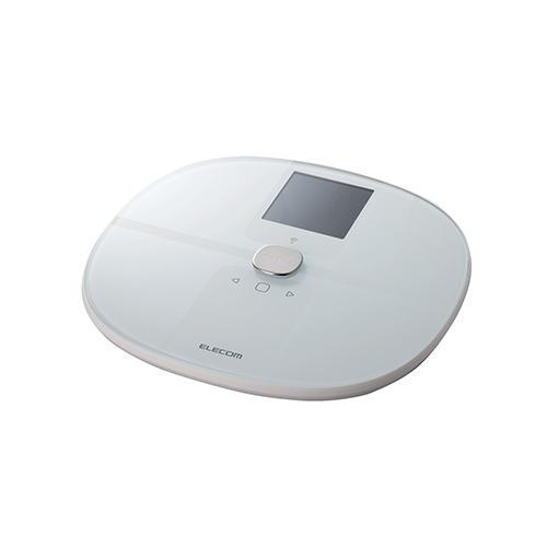 エレコム(ELECOM) HCS-WFS03WH ホワイト 体重計 体組成計 自動認識機能付 MRI...