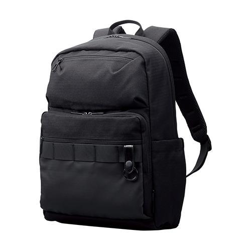 エレコム(ELECOM) BM-BPSD-BK ブラック リュック 20L 撥水加工 15.6インチ...
