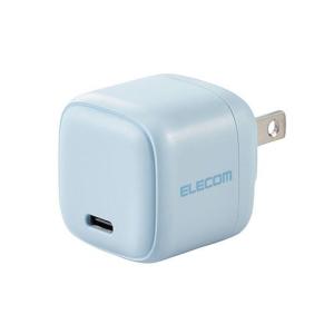 エレコム(ELECOM) MPA-ACCP7320BU(ブルー) USB Power Delivery 20W AC充電器(C×1)｜eccurrent