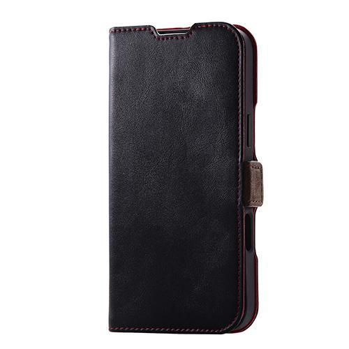 エレコム(ELECOM) PM-A24BPLFYBK ブラック iPhone 16 Plus用ケース...