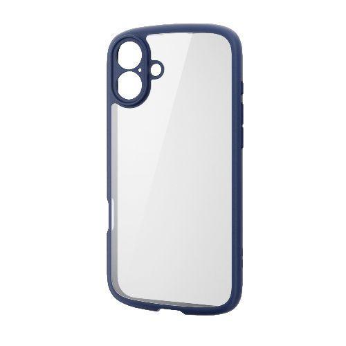 エレコム(ELECOM) PM-A24BTSLFCKNV ネイビー iPhone 16 Plus用 ...