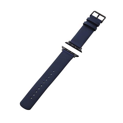 エレコム(ELECOM) AW-45BDLNV ネイビー Apple Watch用 ソフトレザーバン...