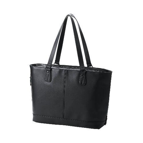 エレコム(ELECOM) BM-TBSLH02BK ブラック トートバッグ 肩掛け 自立式 大容量 ...