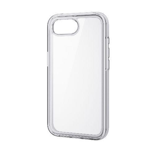 エレコム(ELECOM) PM-A25SHVAIR2WH ホワイト×クリア iPhone 16e ケ...