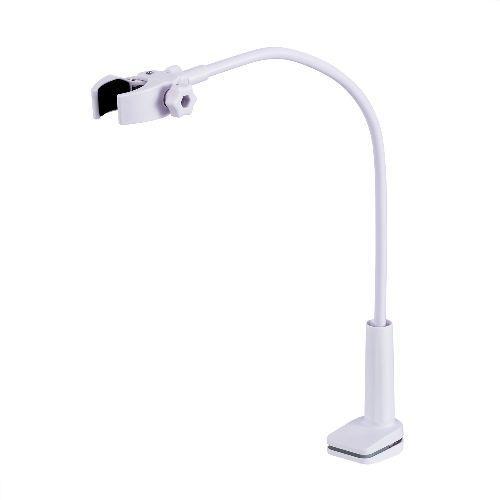 エレコム(ELECOM) BA-HDSTCLWH ホワイト ドライヤースタンド クランプ式 ハンズフ...