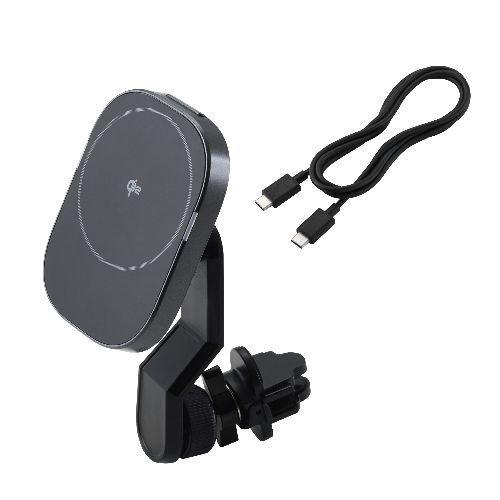 エレコム(ELECOM) W-QC13BK 黒 ワイヤレス充電器 Qi2 車 用 マグネット スマホ...