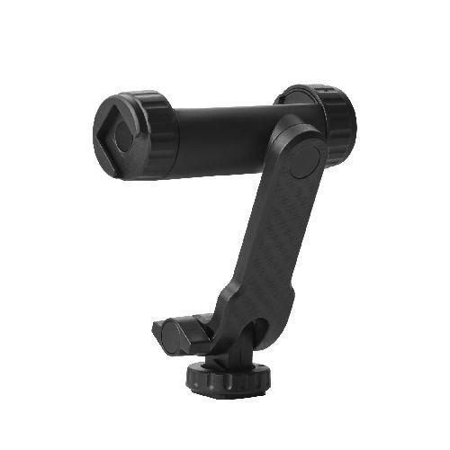 エレコム(ELECOM) P-STCBK ブラック スマホホルダー 三脚 カメラマウント 360度回...