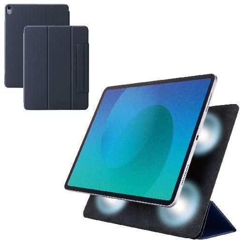 エレコム(ELECOM) TB-A25XWVPF2NV ネイビー iPad Air ケース 13イン...